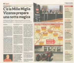Il Giornale Di Vicenza - 17 Aprile 2012